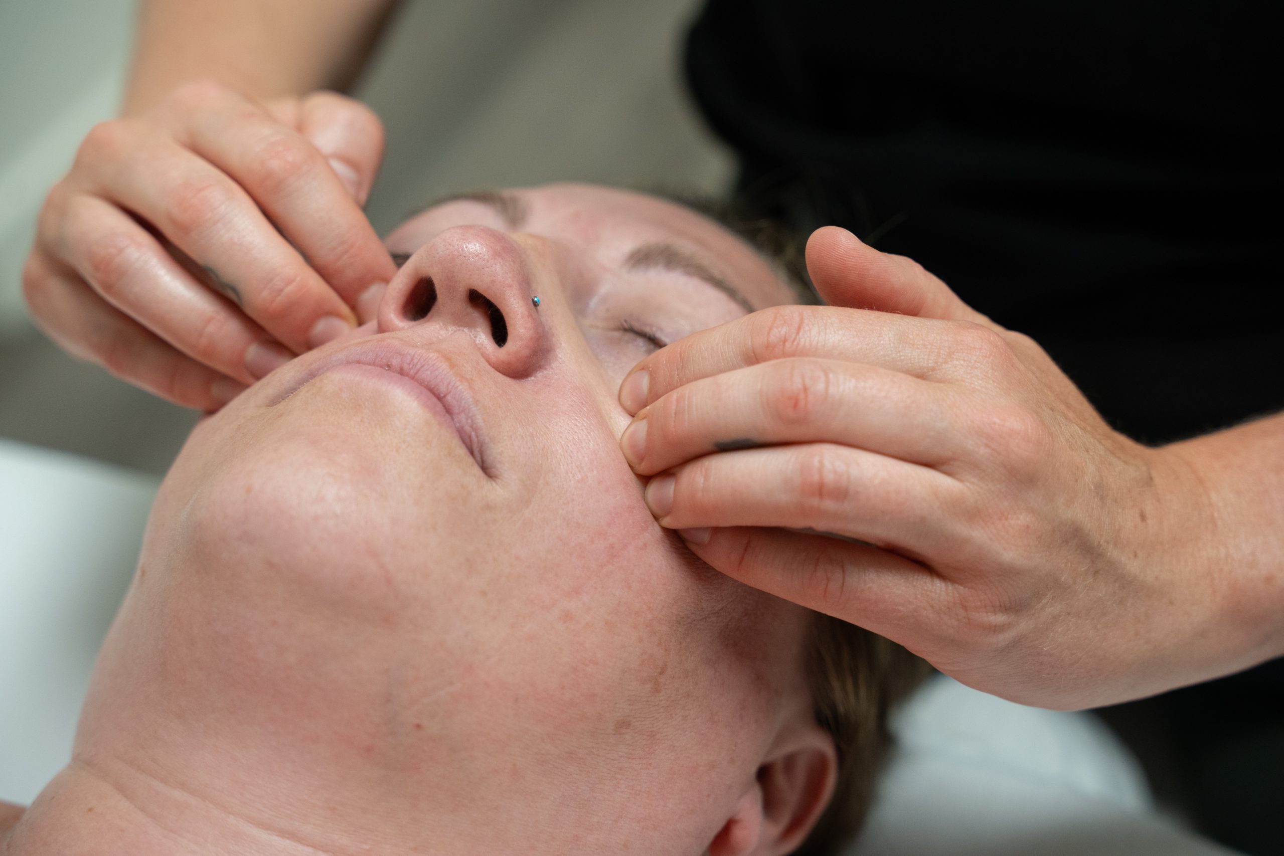 lymphatic drain massage